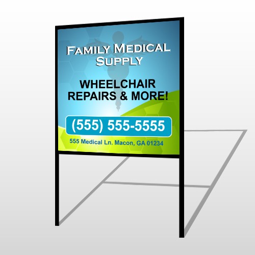 Family Medical 138 H-Frame Sign