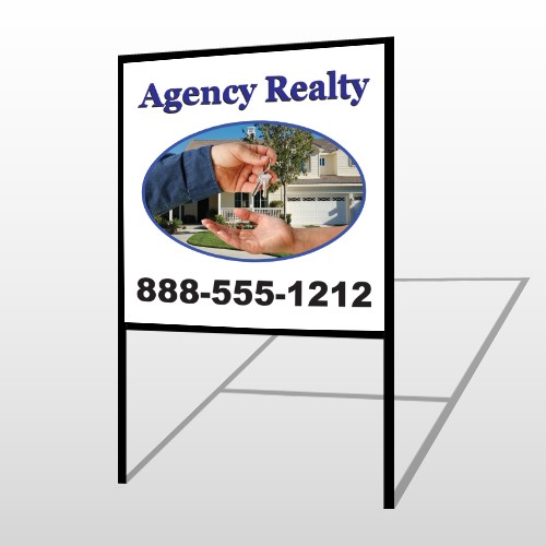 House Keys 249 H-Frame Sign