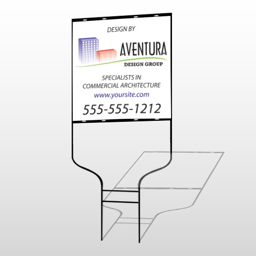 Architect 25 Round Rod Sign