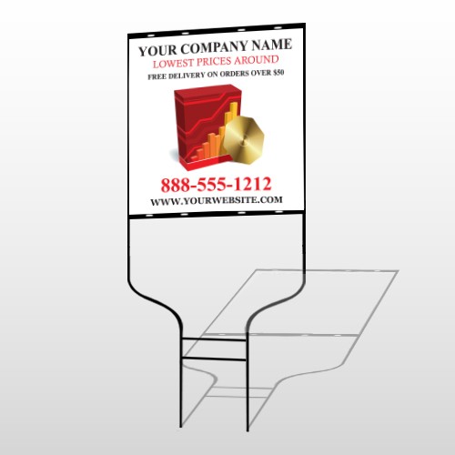 CD & Graph 147 Round Rod Sign