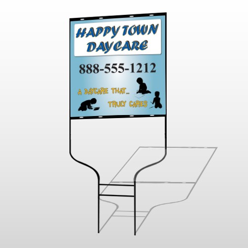 True Happy Care 182 Round Rod Sign