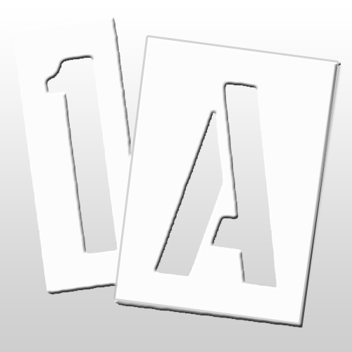 Alaphabet Stencil A-Z Set