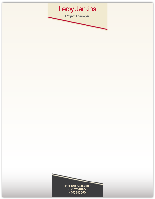 Letterhead Template 17