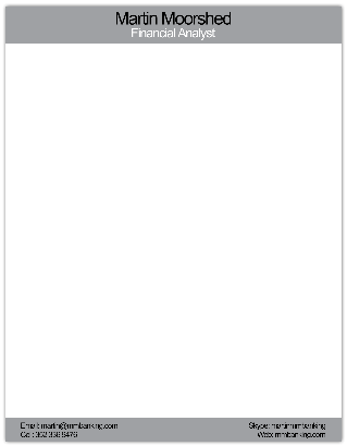 Letterhead Template 18