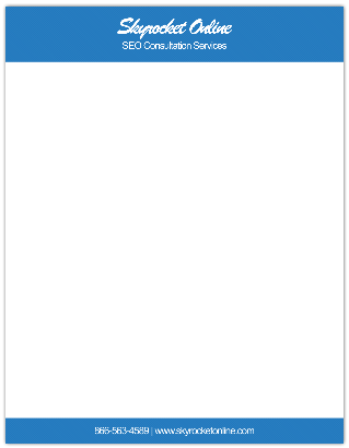 Letterhead Template 21