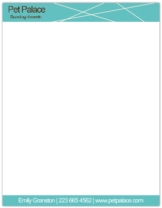 Letterhead Template 5