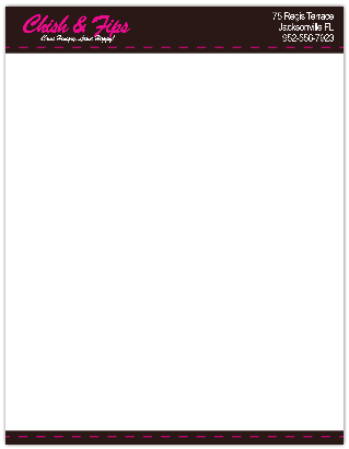 Letterhead Template 8