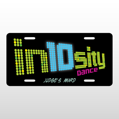 Judge's Award License Plate