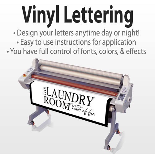 Specialty Vinyl Lettering