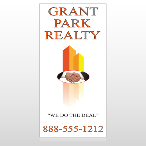 Real Handshake 365 Custom Sign