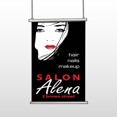 Salon 125 Hanging Banner