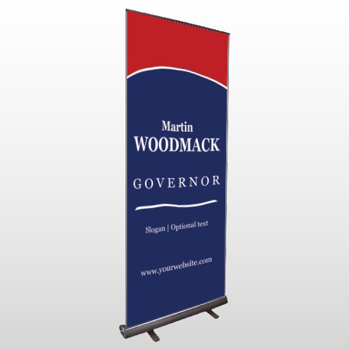 Governor 132 Exterior Retractable Banner Stand