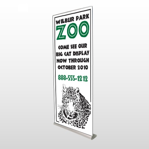 Zoo 127 Retractable Banner Stand