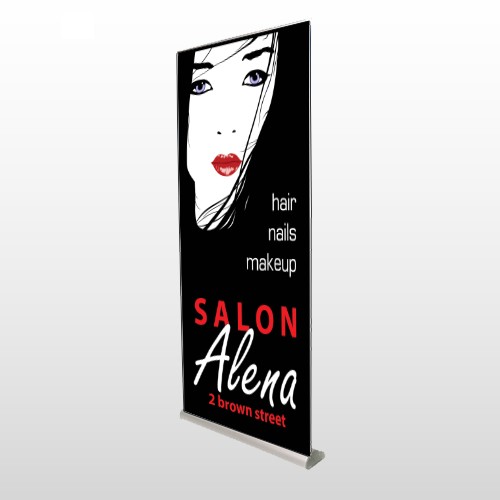 Salon 125 Retractable Banner Stand
