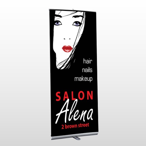 Salon 125 Retractable Banner Stand