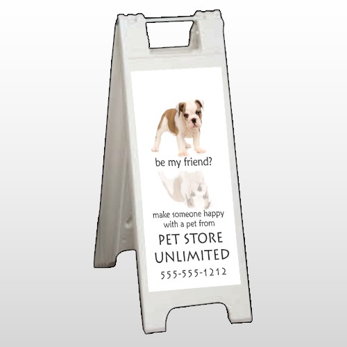 Pet Store 26 Signs Sidewalk