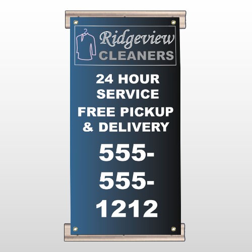 Dry Cleaners 24 Track Banner