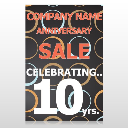 Anniversary Sale 14 Custom Sign