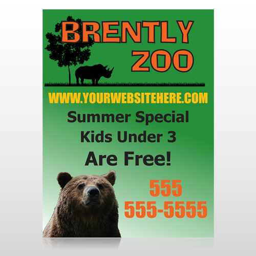 Bear Zoo 302 Custom Decal