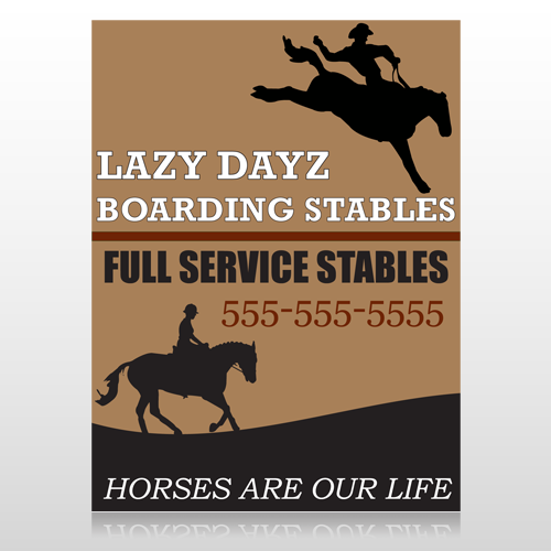 Boarding Stables 304 Custom Decal