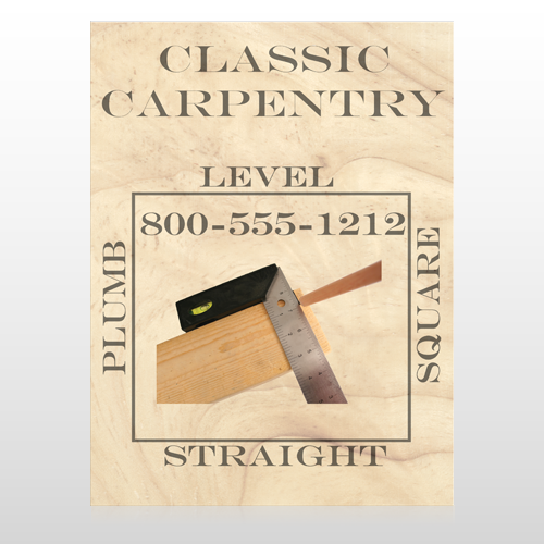Carpentry 238 Custom Sign
