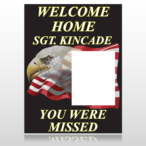 Eagle Flag 307 Custom Sign