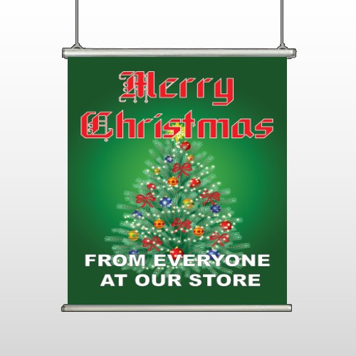 Merry Christmas 29 Hanging Banner