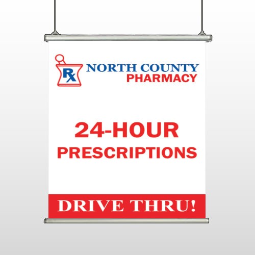 Pharmacy 333 Hanging Banner