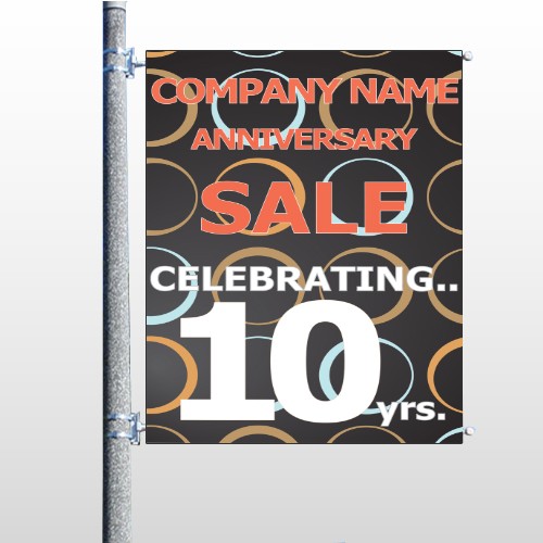 Anniversary Sale 14 Banner Pole