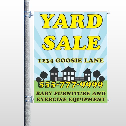 Neighbor Sale 549 Pole Banner