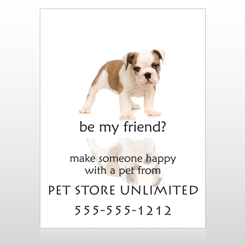 Pet Store 26 Signs Custom