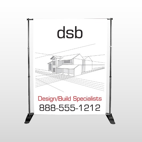 Builder 35 Pocket Banner Stand