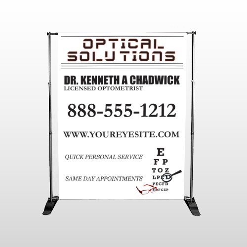 Eye Doctor 131 Pocket Banner Stand