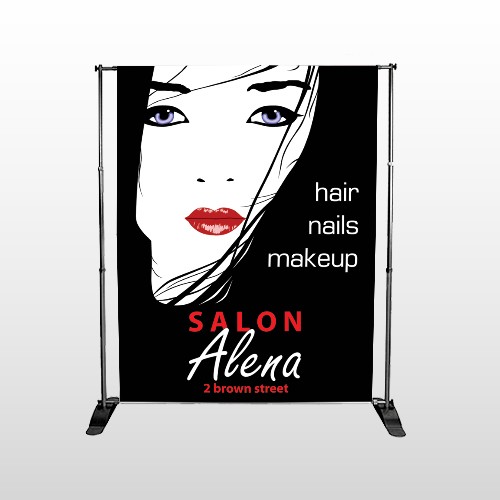 Salon 125 Pocket Banner Stand 