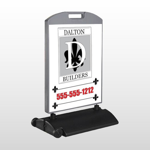 Builder 34 Wind Frame Sign