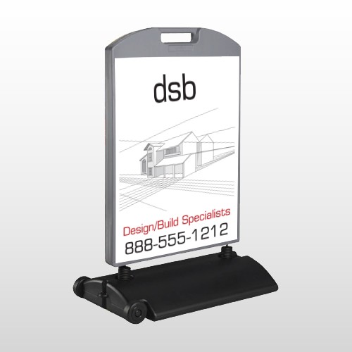 Builder 35 Wind Frame Sign