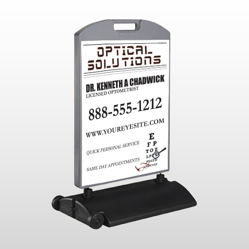 Eye Doctor 131 Wind Frame Sign