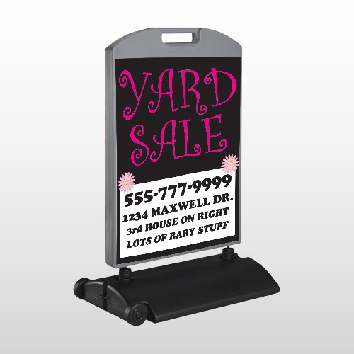 Pink Girl Sale 552 Wind Frame Sign