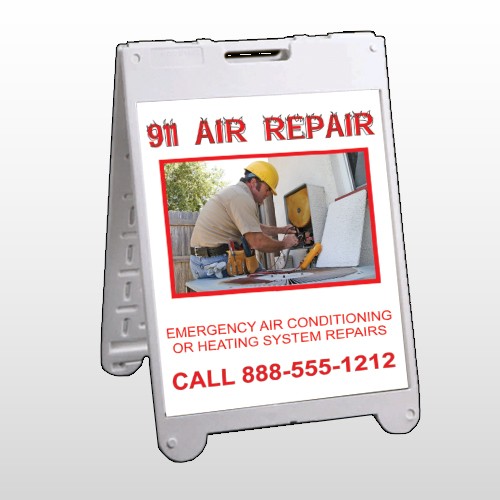 AC Repair 251 A-Frame Sign