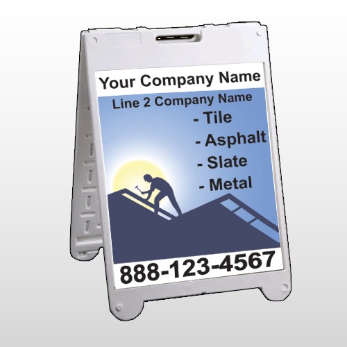 Roofing 258 A-Frame Sign