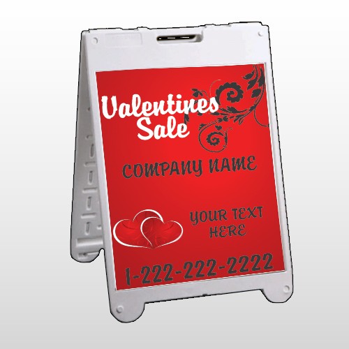 Valetine's Sales 09 A Frame Sign