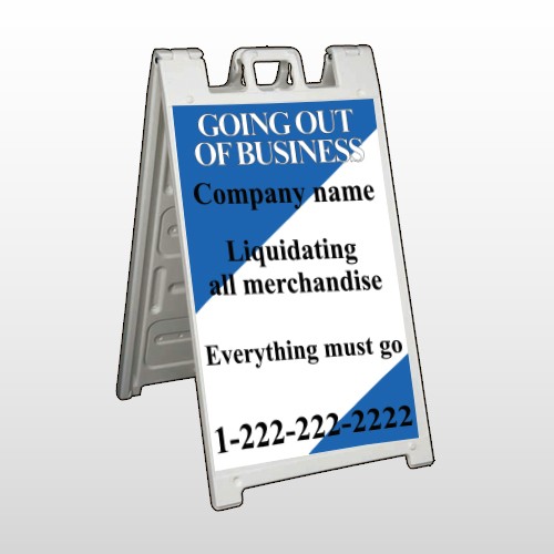 Going Out Sale 11 A Frame Sign