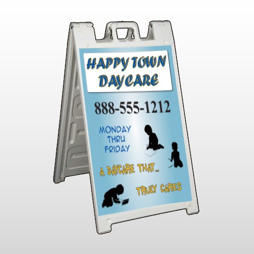 True Happy Care 182 A Frame Sign