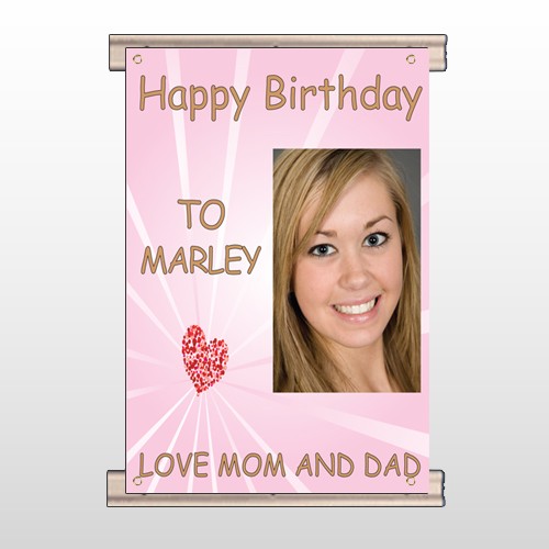 Happy Birthday Marley 10 Track Banner