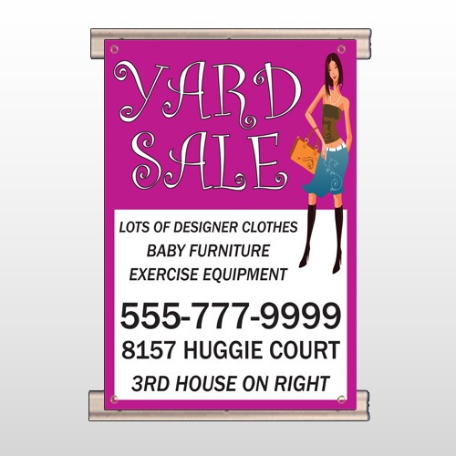 Pink Girl Sale 552 Track Banner