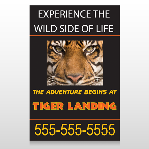 Tiger Landing 303 Custom Sign