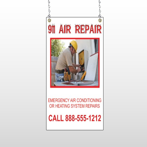 AC Repair 251 Window Sign