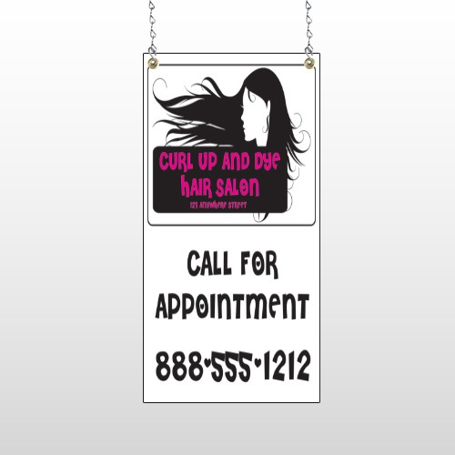 Hair 130 Window Sign