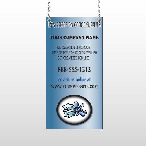 Paper & Figure 146 Window Sign