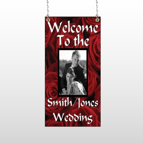 Rose Couple 04 Window Sign